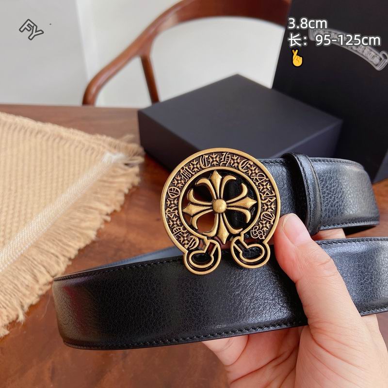 Chrome Hearts belt 38mmX95-125cm 8L92